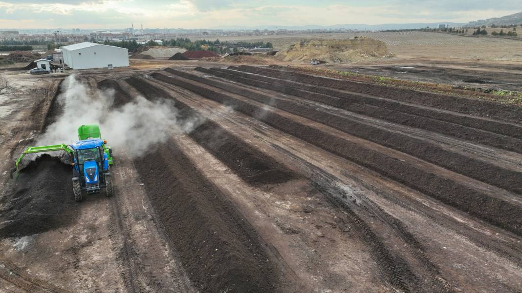 Selçuklu’nun çevre dostu projesi! Atıklar gübreye dönüşüyor 1